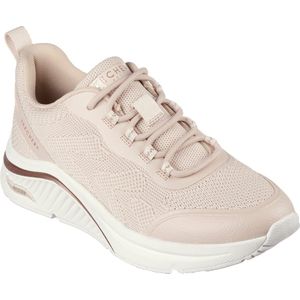 Skechers - Arch Fit S-Miles - Sneakers - Roze - Stof - Vetersluiting