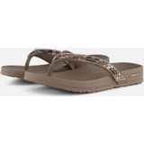 Skechers Arch Fit Meditation Slippers taupe - Dames - Maat 41