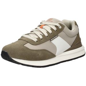 Skechers Sunny Dale Sneakers groen Textiel - Heren - Maat 48