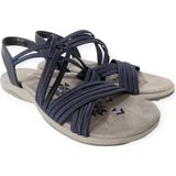 Skechers - Reggae Slim - Sunnyside Sandalen Plat - Blauw