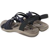 Skechers - Reggae Slim - Sunnyside Sandalen Plat - Blauw