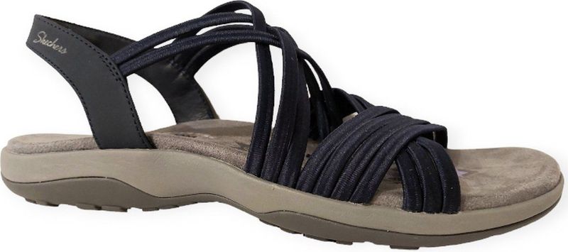 Skechers - Reggae Slim - Sunnyside Sandalen Plat - Blauw