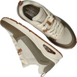 Skechers Uno - Layover Heren Sneakers - Gebroken wit - Maat 41
