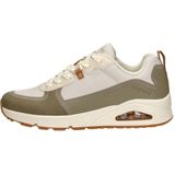 Skechers Uno Layover Dames Sneakers Wit