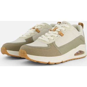 Skechers Uno Layover Dames Sneakers Wit