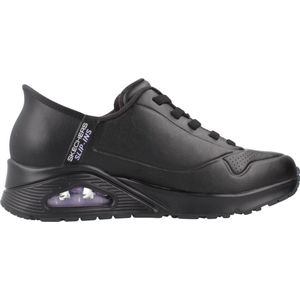 Skechers - Uno - Sneakers - Zwart - Synthetisch - Skechers Air-Cooled Memory Foam