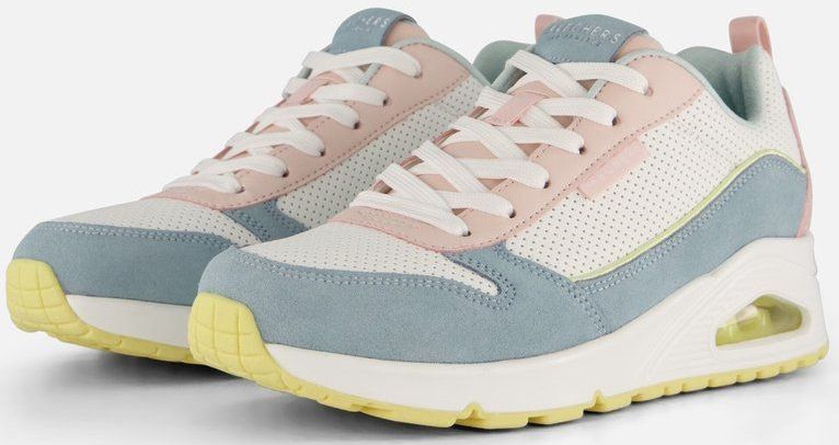 Skechers - Uno Two Much Fun - Sneakers - Lt Blue Pink