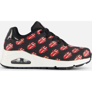 Skechers Uno Rolling Stones Sneakers zwart - Dames - Maat 38