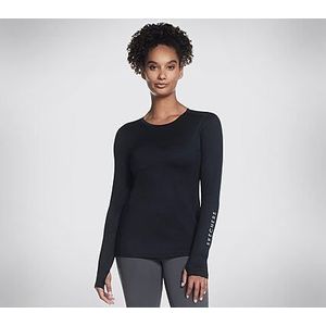 Skechers GODRI Swift LS Crew Zwart, Zwart, XS