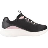 Zwart - Sneakers - Elastiek - Laag - Textiel - Normale Breedte