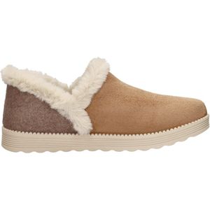 Skechers Arch Fit Dream Winter Warmth Pantoffels Dicht Cognac
