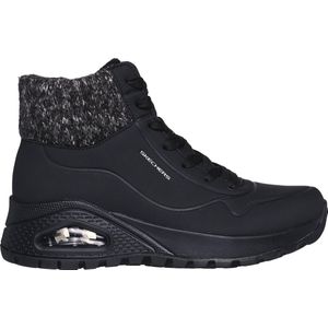 Skechers - UNO Rugged - Winterlaarzen - Zwart - Sneeuwlaarzen met Skech-Air luchtkamerzool