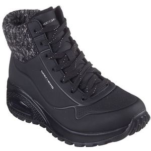 Skechers - Uno Rugged - Veterboots - Zwart - Duurzaam - Air Cooled Memoryfoam