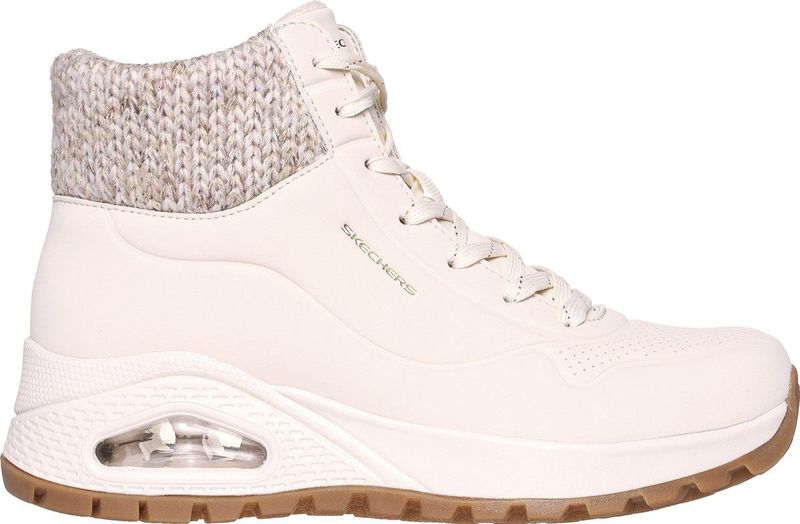 Skechers - UNO Rugged - Winterlaarzen - Naturel - Sneeuwlaarzen met Skech-Air luchtkamerzool