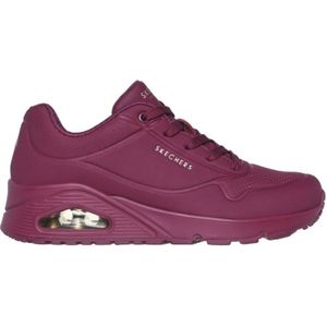 Skechers Uno Stand On Air Sneakers bordeaux - Dames - Maat 40