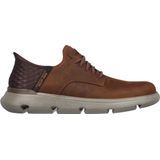 Skechers Garza Gervin Heren Instappers Bruin