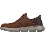 Skechers - Garza Gervin - Heren Instappers - Zwart - Air-Cooled Memoryfoam