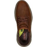 Skechers - Garza Gervin - Heren Instappers - Zwart - Air-Cooled Memoryfoam