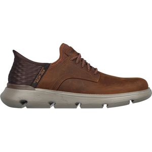 Skechers - Garza Gervin - Heren Instappers - Zwart - Air-Cooled Memoryfoam