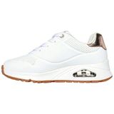 Skechers Uno Gen1 - Shimmer Away Unisex Sneakers - Wit - Maat 35