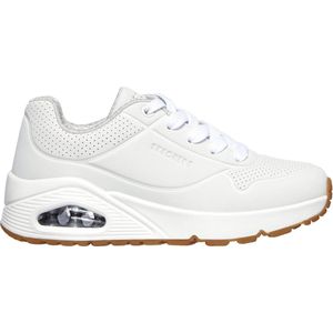 Skechers Uno Gen1 - Shimmer Away Unisex Sneakers - Wit