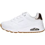 Skechers - Uno Gen1 - Veterschoenen - Shimmer Away - Synthetisch Leer
