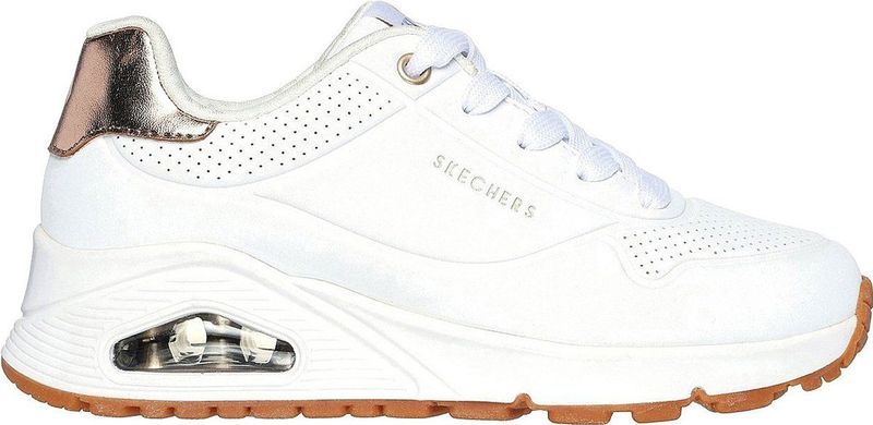 Skechers - Uno Gen1 - Veterschoenen - Shimmer Away - Synthetisch Leer
