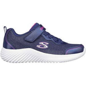 Sneakers Bounder - Girly Groove SKECHERS. Polyester materiaal. Maten 27. Blauw kleur