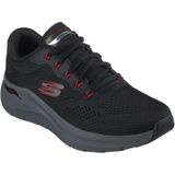 Skechers Arch Fit 2.0 Sport voor heren, Zwart Mesh Synthetisch, 39.5 EU