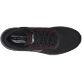 Skechers Arch Fit 2.0 Sport voor heren, Zwart Mesh Synthetisch, 39.5 EU