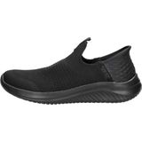 Skechers - 232450 Bbk - Herenschoenen - Zwart - Gebreid - Traagschuim