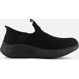 Skechers - 232450 Bbk - Herenschoenen - Zwart - Gebreid - Traagschuim
