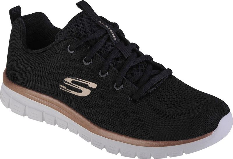 Skechers Sport GRACEFUL GET CONNECTED Sneakers Damesschoenen Zwart