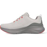 Skechers - Vapor Foam - Gymschoenen - Grijs - Mesh Synthetisch - Oranje Trim
