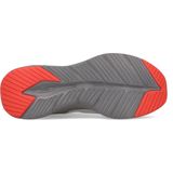 Skechers - Vapor Foam - Gymschoenen - Grijs - Mesh Synthetisch - Oranje Trim