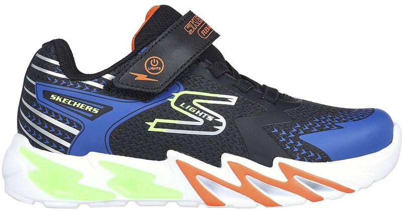 Skechers Slip-On Sneaker »FLEX-GLOW 3.0«, Sneaker, Klettschuh, Kindergartenschuh mit auffälliger Sohle