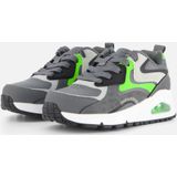 Skechers Uno Gen1 - Color Surge Jongens Sneakers - Grijs;Groen - Maat 36