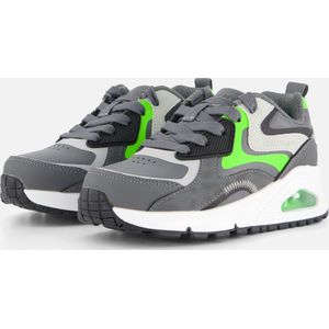 Skechers Uno Gen1 Color Surge Jongens Sneakers Grijs/Groen