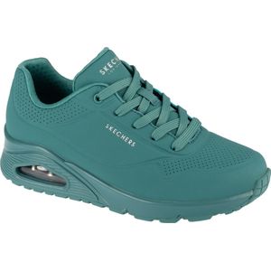 Skechers Uno-Stand on Air 73690-TEAL Vrouwen Blauw Sneakers