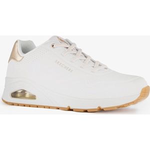 Skechers Uno Shimmer Away dames sneakers wit