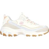 Sneaker - Naturel/Multicolour - Veterschoen - Air-Cooled Memory Foam - Plateau Hak