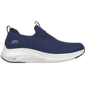 Skechers Dampschuim True Classic, Navy Knit/Trim, 2 UK, Marineblauwe gebreide rand, 35 EU