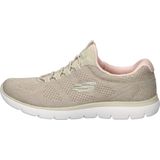 Skechers - Summits - Sneakers - Taupe - Mesh-Textiel - Vegan