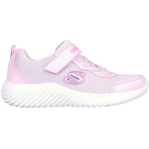 Skechers Bounder Girly Groove sneakers voor meisjes, roze, 35 EU