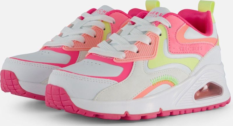 Skechers Uno Lite Sneakers wit Synthetisch - Dames