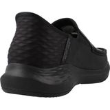 Skechers - Slip-Ins Parson Oswin - Halfschoenen - Zwart - Natuurlijk Leder