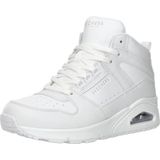 Skechers Uno-High Regards Dames Sneakers - Wit