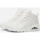 Skechers Uno-High Regards Dames Sneakers - Wit