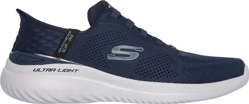 Skechers - Hands-free Slip-ins Bounder 2.0 - Sneakers - Synthetisch Leisteen Gaas