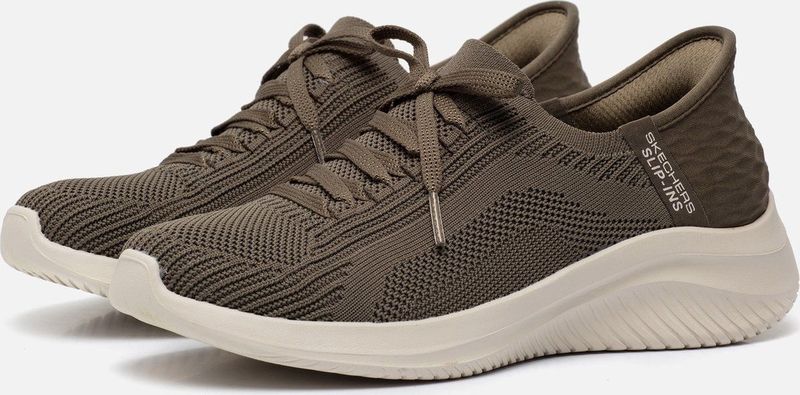 SKECHERS - ULTRA FLEX 3.0 TONAL STRETC - Instappers - Groen